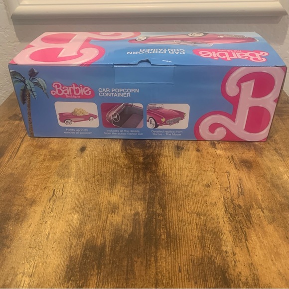 Barbie The Movie Collectible Pink Corvette Convertible AMC Popcorn Container - Picture 6 of 9
